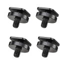 【送料無料】UTEBIT 1/4ネジ ホットシューアダプター 「4個入り」 1/4インチ ネジ ストロボ用シューマウント 1/4ねじ 一眼レフカメラ 強化アルミ製 ネジ付シュー 三脚ネジ フラッシュホットシュー部品 カメラネジ カメラ ホットシュー ネジ フラッシュ ビデオカメラ/一眼レフ