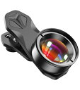 【送料無料】Apexel スマホマクロレンズ HDスマホ用マクロレンズ マイクロレンズ 近距離撮影 ディティール撮影用スマホレンズ スマートフォン用レンズ 使用簡単 携帯便利 超大口径 クリップ式レンズ iPhone Android などに対応