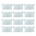 【送料無料】NUOLUX 垂直ブラインド 縦型ブラインドウェイト 12個 89mm / 3.5インチ ブラインド修理タブ 交換ブラインド ブラインドカーテン アクセサリー 垂直スラットスライドさせるため ドア 窓 スラットドレープ カーテン修理スペアパーツ