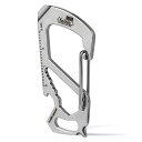 【送料無料】KeyUnity KS00 キーホルダー マルチツール型 ドライバー 小型カラビナ 420ステンレス製 7in1工具 表面鏡面加工 銀 EDCツール...