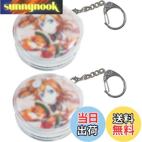 【送料無料】YUYAKESHI 缶バッジカバー 痛バッグ 透明 缶バッチ 両面収納 展示 グッズカバー ジッパー..