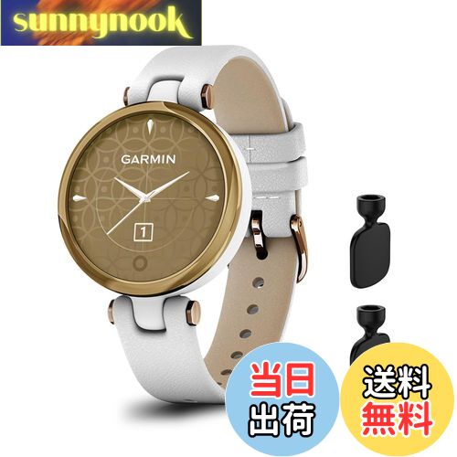 【送料無料】[SeGinn] レザーバンド Garmin Lily 対応 バンド 革 交換バンド 高級 簡単取付 ビジネス 軽量 ベルト サイズ調節可能 交換バンド コンパチブル Garmin Lily バンド（白）