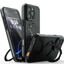 【送料無料】【防水・スタンド機能・MagSafe対応】UMITTOS iPhone 16 Pro Max 用 ケース 防水 衝撃吸収 水中撮影対応 顔認証対応 全面保護 完全防水 防雪 防塵 滑り止め 手持ちやすい 頑丈 耐衝撃 ストラップ付き 雨の日、お風呂など適用 防水ケース(6.9インチ)