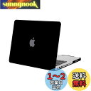 MOSISO 対応機種 MacBook Pro 13 インチ(モデル:A1278 CD-ROM)旧型 リリース 初期 2012/2011/2010/2009/2008 専用 プラスチック ハードケース 薄型 耐衝撃 保護 シェルカバー (ブラック)