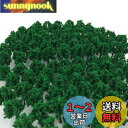 森林 選べる サイズ 【DauStage】 Nゲージ ジオラマ 材料 鉄道 建築 模型 用 樹木 風景 緑 100本 03 緑 4.5cm 100本
