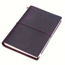 Collasaro レザーノート 本革 手帳 日記帳 A5サイズ (パープル)