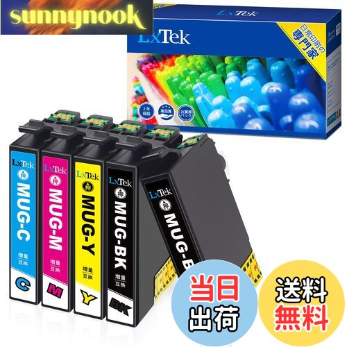sunnynook㤨̵֡LxTek MUG-4CL ߴ󥯥ȥå ץ(Epson MUG ޥå  4å+1(5 //ɽ/ EW-452A EW-052AפβǤʤ1,932ߤˤʤޤ