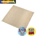 キャプテンスタッグ(CAPTAIN STAG) 焚き火台シート 焚火シート 80×80cm 耐熱温度700度 グラスファイバー製 UG-3300 ベージュ