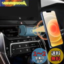 LUWU トヨタ ハリアー 2020+ アクセサリー スマホホルダー スマホスタンド 車載ホルダー カーマウント 携帯電話マウント 電動型 安定 360度回転 片手操作 ハリアー専用 SGS品質認証