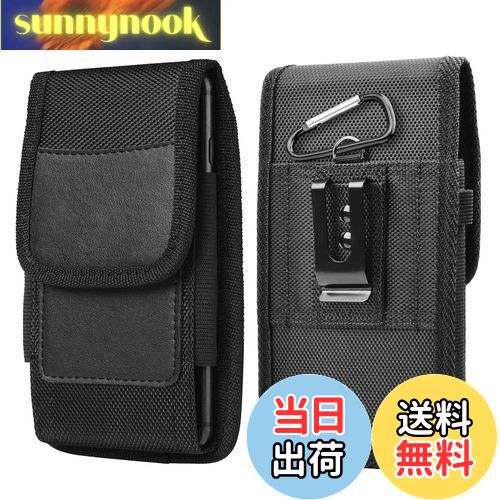 【送料無料】DFsucces 携帯電話ポーチ 腰に挟む式 スマホケース 縦型 ウエストポーチ ベルト 持ち運びに便利 商務風 小物収納 レディース/メンズ 兼用...