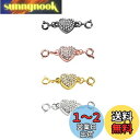 YFFSFDC ネックレス 留め具 マグネット留め具 4個セット 簡単装着 磁気クラスプ エンドパーツ ジュエリー用 延長用金具 DIY用 クラフト作り アクセ...