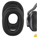Geekria イヤーパッド QuickFit 互換性 パッド アーカーゲー AKG N700NC ヘッドホンに対応 パッド イヤー/イヤーカップ (プロテインレザー/黒)