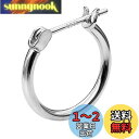 GOKEI フープピアス 16mm 片耳 ピアス フープ シルバー925 純銀 リングピアス シルバーピアス レディース 両耳 20G リング シンプル 軟骨ピ...