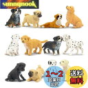 TOYMANY 12PCSミニ犬フィギュア ミニ動物フィギュア 動物玩具セット 犬モデル リアルな動物模型 犬おもちゃ 人気動物 誕生日プレゼント クリスマス ...