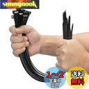 XINGO 50個 幅9mm 長さ450mm 結束バンド引張強度80kg 超強力プラスチックワイヤータイラップ ロング 大きなケーブルタイ エクストラロングタイラップ 屋内外 UV耐性 (9*450mm, 黒)