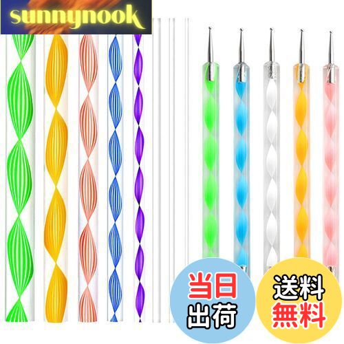 【送料無料】DanYun ドット絵道具 13本セット 曼荼羅 ペン ドットペン ドット棒 マンダラ ドット ツール マンダラロック絵画 ネイルアート 初心者 子...