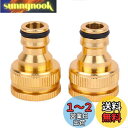 【送料無料】DFsucces 蛇口 コネクタ ホース 1/2 3/4 インチ 水道ホース ジョイント 洗車 散水ホース 水道ホース 庭 農業 校庭 ジョイント ...