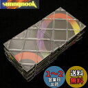 Twisty Cubo Cube クラシックおもちゃ 教育に最適 ポータブル 8 パネル折りたたみパズルキューブ 6 (ブラックA)