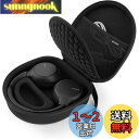 YINKE ヘッドホンケース Sony WH-CH710N / WH-CH720 /WH-CH700N ヘッドフォン用、ワイヤレスBluetoothノイズキャンセリング オーバーイヤーヘッドフォン用 - ストレージ保護トラベルキャリーバッ(ブラック)
