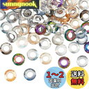 PH PandaHall 84個 ガラスビーズ 8mm 大穴 ヨーロピアンビーズ 14色 ABカラー ブレスレット イヤリング ネックレス ジュエリー用 手作り用品 アクセサリーパーツ