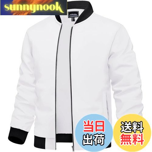 【送料無料】[KEFITEVD] スカジャン メンズ ブルゾン ゴルフ スポーツ ジップジャケット 秋冬 ゆったり..