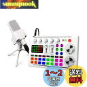 【送料無料】BONKYO M998カラオケマイク セット家庭用 DJ ミキサー セット F998 ライブ サウンドカード 男声 女声 ボイスチェンジャー/オーディオミキサー 配信機材 実況者や家庭用カラオケに適用 日本語説明書付き (F998+M998)