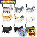 KALOLINNA 動物フィギュア 猫 子猫玩具セット 9個セット 猫グッズ ミニトイ 小さめ かわいい ガーデンオーナメント 車内装飾 インテリア 頭可動 可...