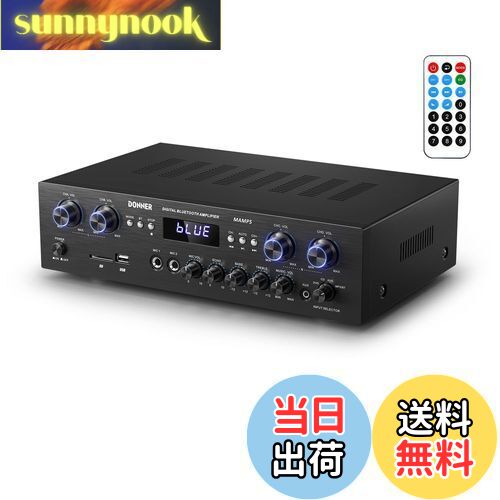 ̵Donner ѥ Bluetooth5.0 ǥ 440W ǥƥ쥪쥷С USB/SD/FM/2MicIN...