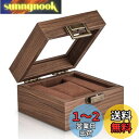 【送料無料】Baskiss 木製時計ケース 腕時計収納ボックス コレクションケース ウォッチボックス 高級 時計ディスプレイ (1本用)