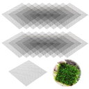 PAVIKE水草固定メッシュネット 【15個 】モスワイヤーメッシュ 水槽 固定ネットワークアクアリウムの装飾、アクアリウムのアクセサリーは、ガーデニングの鉢の底やアクアリウムの水槽内で使用