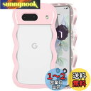 QLTYPRI Google Pixel7a ケース クリア ウェーブ ピクセル 7A ソフト TPU うねうね 透明 ケース おしゃれ 韓国 可愛い 薄型 軽...
