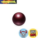 ぺリックス 34 mm トラックボール 艶消し ざらつき加 工レッドコントロール型 PERIMICE-517/717/520/720またはロジクール/M575/M570/エレコムのトラックボールマウスと互換性有り マット仕上げ