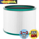 【送料無料】TIMISONL 空気清浄機能付ファン交換用フィルター、一体型360°グラスHEPA・活性炭フィルター(HP00/HP03/DP01/DP03用)