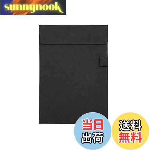 【送料無料】Costowns 革 バインダー クリップボード A4 クリップファイル厚 手 pu レザー ペンホルダー付 書類契約フォルダー 20枚A4資料用紙...