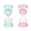 【送料無料】Bicoozz サンドタイマー 5分/10分 砂時計 2個セット 砂タイマー ゲーム キッチン 料理 お風呂用 インテリアタイマー ホーム オフィス...