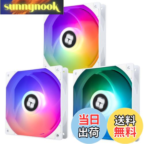 ̵Thermalright TL-C12CW-S CPUե 120mm ARGB顼ե4ԥPWMŲԥ塼եS-FDB٥դ1500RPMѥե3ġ