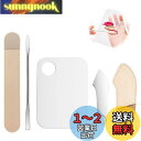 PAVIKEメイクスパチュラ 【2個セット】ステンレス スパチュラ ファンデーション スパチュラ 化粧品混合スパチュラ 化粧へらステンレス ファンデーション、ア...