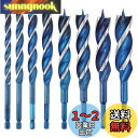 KIMLONTON 先三角木工用ドリルビット六角軸6.35mm 木工・樹脂用ドリル刃 木工用穴あけドリルビット (8mm 10mm 12mm 14mm 16mm...