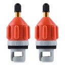 【送料無料】GOLD DEER 2枚入り SUPポンプアダプター SUPポンプ用アダプター SUPポンプバルブアダプターセット SUP ポンプ 空気入れ アタッ...