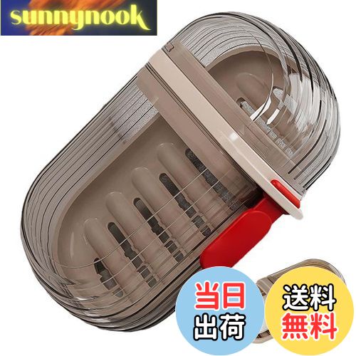 【送料無料】PAVIKE 石鹸ケース 携帯用 旅行 蓋付き 持ち運び 石鹸ボックス 石鹸置き 石鹸入れ 石けん..