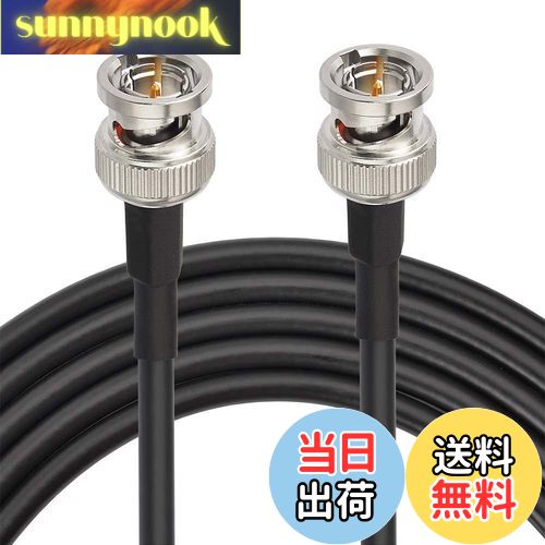 【送料無料】BINGFU 3G SDI HD-SDIケーブル BNCケーブル 超高伝播速度 細くて短い (Belden 1855A) 2M サポート HD-SDI/3G-SDI/4K/8K SDI ビデオケーブル 精密ビデオケーブル