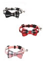 【送料無料】YFFSFDC 猫首輪 3個セット 鈴付き 調整可能 可愛い 軽量 ペット 安全 ペット用首輪
