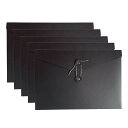 【送料無料】VANRA ファイル 封筒型 A4 封筒 紐付き ファイルフォルダー クラフトファイルケース 書類ケース ひも付き オフィス 文房具 事務用品 5枚...