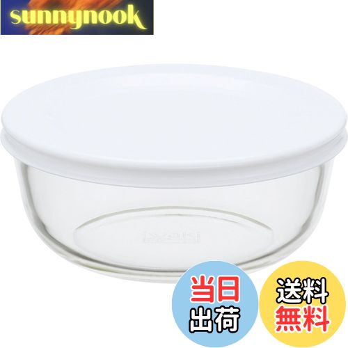 【送料無料】iwaki(イワキ) 耐熱ガラス 保存容器 S 400ml ごはん 1膳 パックぼうる KBC4140-W1