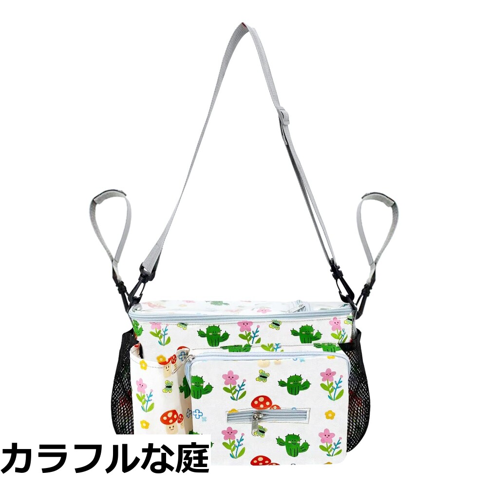 【送料無料】MAQKONベビーカー マザーズバッグ トートバッグ おむつポーチ 哺乳瓶 スマートフォン 収納 転倒防止 2way 滑り止め 撥水 大容量 多機能