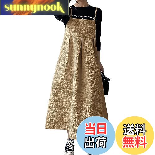 【送料無料】[7-livehouse] ワンピース キャミワンピ レディース ジャンパースカート 大人 サロペット..