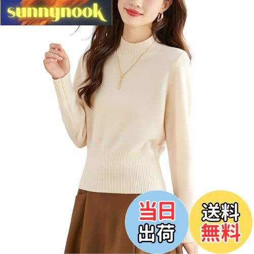 【送料無料】[MilaCorinna] レディース トップス プルオーバー セーター タートルネック ロング 厚手 ..