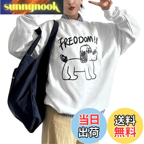 【送料無料】[xppe] トレーナー レディース プルオーバー トップス スウェット スポーツウェア ロングt..