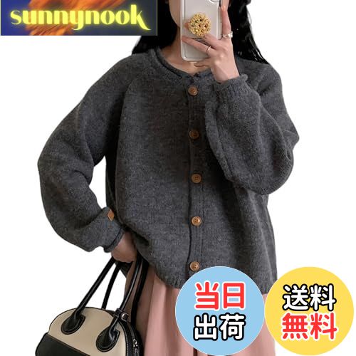 【送料無料】[xppe] レディース トップス カーディガン コート ショートスタイル ニットウェア セータ..