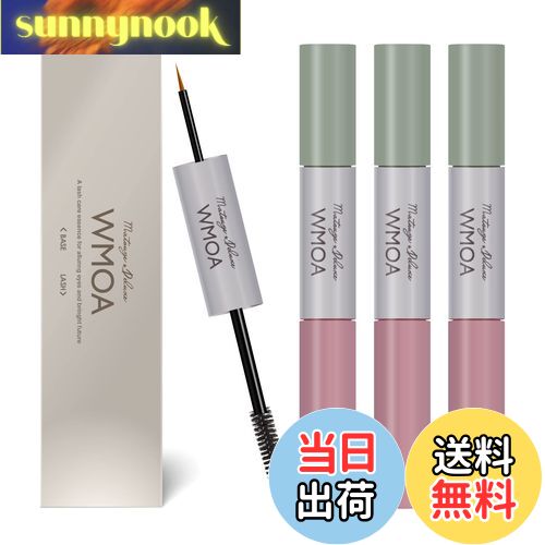 【送料無料】【公式】WMOA ファーマフーズ まつ毛ケア＆美カール2wayタイプ まつ毛美容液 色：クリア、サイズ：1個 (x 3)